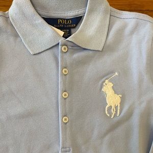 BNWT. L/S cotton polo.